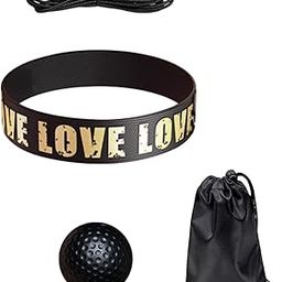Enakshi (LABEL) Creations Boxing Reflex Ball Men Women Adults with Storage Bag for Home Gym MMA Sports Black Ball-image-21