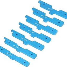 Setup Bars, Gauge Block Set Anti Corrosion Durable Wear Resistant Low Density Aluminum Alloy Light for Outdoor for Metal Blue-picture-22