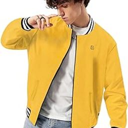 Men's Cotton Zippered Varsity Sweatshirt-picture-21