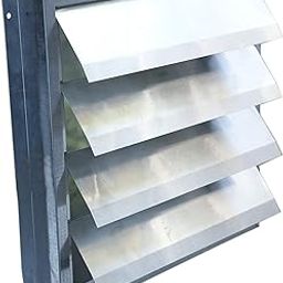 no Iron and Aluminium Exhaust Fan Louver 9-Inch, Silver Pack of 1-picture-29
