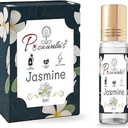 Puzawala's Jasmine Itra 6ml Pure Jasmine ittar/attar Alcohol Free Long Lasting Fragrance Roll On Perfume Unisex Men Women itr Use Personal Pooja Prayers Gifting-image-60