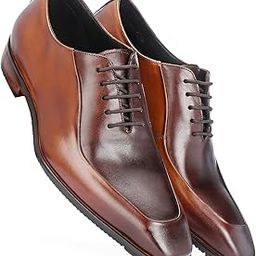 Men's Italian Leather Formal Wedding Shoe with Leather &Rubber Sole-image-43