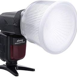 CHAMPKIA Flash Diffuser Lambency Diffuser with Four Color Domes White, Blue Orange and Yellow Cloth Diffuser for Camera Flash Photography-15