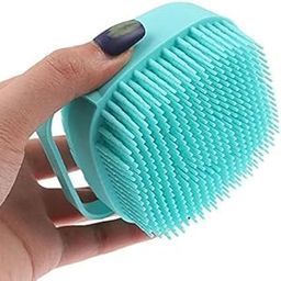 B-BUCKET ETSAP Body Scrubber with Soap Dispenser Brush, Silicone Exfoliating Brushes, Soft Body Exfoliator, Bath Loofah for Babies, Kids, Women, Men and Pets (Multicolor) - Pack of 1-30