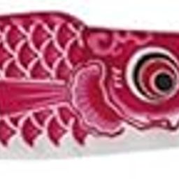 VELURA 70cm Japanese Windsock Carp Koinobori Sailfish Fish Wind Streamer Pink|1 x Dress1 x G-string|Windmills & Wind Spinners| Yard, Garden & Outdoor Living-picture-12