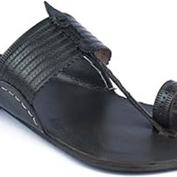 Walkover Brown Kolhapuri Chappal Stylish Durable Smooth and Comfortable Flip Flops Anti Slip Designed Slippers Handmade Traditional Footwear-image-46