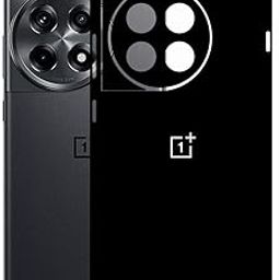 Compatible for ONEPLUS 12R (5G) - Mobile Back Skin Sticker Wrap - Lamination - Back Screen Guard Protector (Coverage - Back+Camera+Sides) (Design - Matte Black)-7