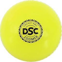 DSC Zoomer i20 Cricket Ball | Color- Yellow | Material- Rubber | Tennis Kids Junior Cricket Ball | Outdoor Gully Practice Sports Equipment Sporting Goods-image-54