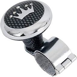 Citaaz Car Steering Wheel Spinner Knob Power Handle Ball Booster Spinner Knob - Car Auto Vehicle Steering Wheel Spinner Handle Knob Ball Car Steering Wheel (Pattern : Chex Queen)-image-75