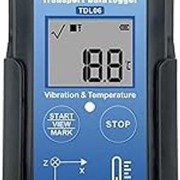Tzone Vibration Data Logger 3-Axis Shock and Temperature Recorder,Transport Logger for Shock Sensitive Goods Monitor,Digital Industrial USB Thermometer Vibration Logger Auto Report 34560 Records-83