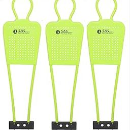 SAS SPORTS Football Scoeer Mannequinr fee kickman 4 Feet Set of 3 Fluorescent Green-15