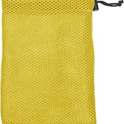 CALANDIS™ Small Mesh Drawstring Bag Durable Mesh Bag for Cosmetics Golf Balls Swimming Yellow | Storage Bags | Home Organization | Household Supplies & Cleaning-image-36