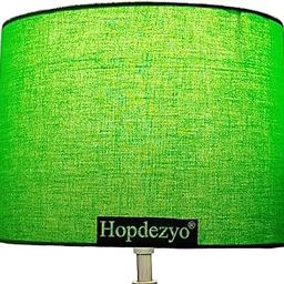 12" Green Cotton Drum Lamp Shade for Table & Floor Lamps, Living Room, Bedroom & Home Decor-image-27