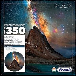 Frank Mystic Mountain 350 Piece Round Jigsaw Puzzle for Adults & Kids Above 10 Years | Fun & Challenging Having Realistic Illustrations | Puzzle Games for Stress Relief & Focus, Gifts for Teenagers-5
