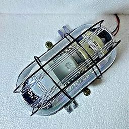 ALUCIFIC 9 WATT TVS Bulkhead Aluminium Casting, Iron Grill, Polycarbonate Glass Modern Wall Light(Pack of 1) Suitable for Terrace/Boundary Wall/Corridor/Garden Area etc. Vocal for Local-image-9