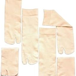 Ankle Nude Calf Cotton Thumb Socks For Women/Girls for summer wear-Combo Free Size(pack of 6)-image-81