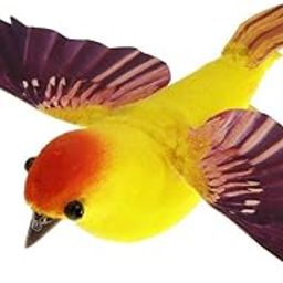 UJEAVETTE Spreading Wings Artificial Feather Foam Bird Home Garden Wedding Decor Small-image-23