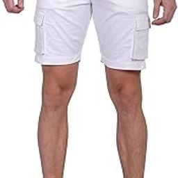 Comfortable Shorts for Men, Elastic & Ribbed Waist Band Cotton Shorts-47