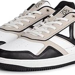 Colored Suede Fashion Sneaker for Men | Comfortable Shoes | Cushioned Insole | Quick-wear Elastic Laces | Suede Overlays Slip-Resistance | Lightweight | Dynamic Feet Support | Fashionable-image-86