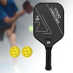 Enakshi® Carbon Fiber Pickleball Paddle Comfortable Grip Racquet for Control Accuracy Black|Sporting Goods | Tennis & Racquet Sports | Tennis | Racquets-image-62