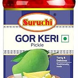Suruchi Gor Keri Pickle - 200g | Meetha Aam Ka Achar | Sweet Gujarati Gor Keri Mango Chutney | Authentic Indian Mango Pickle (Pack of 1)-image-40