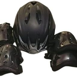 Mikado Sports Skates Helmets with protative Set 7 pcs Elbow,Knee,Head Guard kit-23