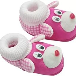 Comfortable Baby Booties Shoes for Baby Girl & Boy-Pink-image-40