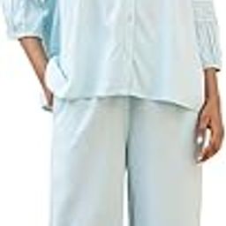 Women's Pure Cotton Night Suit Set Top and Pyjamas Lounge Wear Night Dress-image-35