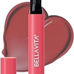 BELLAVITA All Hearts Lip Plumper | Hydrating Plumping Gloss | Natural Tint & Shine | BellaMood Tech | Paraben Free Lip Gloss | Burning Love | 1.2g-19