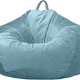 STYLEHEAVEN Audlt Teen Size Bean Bag Chair Cover Bedding Toy Storage Light Blue|Home & Garden|Furniture|Bean Bags & Inflatables-image-36