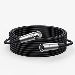 EKAAZ XLR Male to XLR Female Microphone Cable – Balanced Audio Extension Lead for Mic, Mixer & Studio Use (5 Meter)-22
