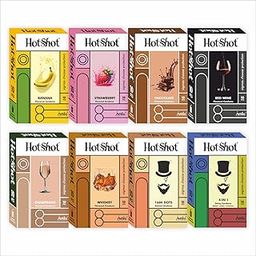 HOTSHOT Condom Honeymoon Pack - Flavored, Ribbed & Dotted, Contoured Fit, Extra Time Delay, Thin and Smooth (80 Pieces)-image-21