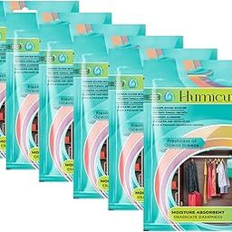Humicure Moisture Absorber Hanging Bag Prevents Mould & Fungus, Dehumidifier Humidity Control with 1 Litre Absorption Capacity for Wardrobe, Bathroom, Kitchen, Bedroom (Pack of 6, Ocean Breeze)-image-31