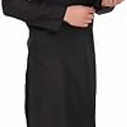Black Men's Khadie Cotton- Kala Kurta Pyjama - Wakhra Swag - Kurta Pyjama Set-picture-44
