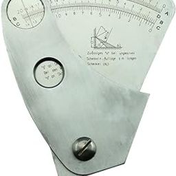 WeldingCity Fan-shape Weldment Angle Height Width 0-20mm Welding Gauge-image-56