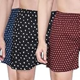 Men's Pure Cotton Modern Boxer Shorts (Pack of 3) (Bo-105_M_M)-picture-31
