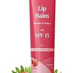 Kulsum’s Kaya Kalp Herbals Strawberry Lip Balm with SPF 15,for Long Lasting Hydration,Ideal for Men & Women,10 g-53