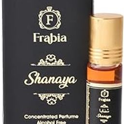 Frabia Shanaya Attar Perfume Oil Roll On for Men and Women | Saffron, Chocolate, Amber and Woody Fragrance Notes | 12 Hrs Long Lasting, Alcohol Free | Ideal for Gift | 6ml-42