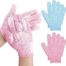 2 Pcs Exfoliating Loofah Bath Gloves – Deep Clean & Gentle Scrub for men & women-picture-20