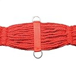 LeatheEra Woolen Girth with SS Hardware Color Red Size 32" for Mole/Horse-image-102