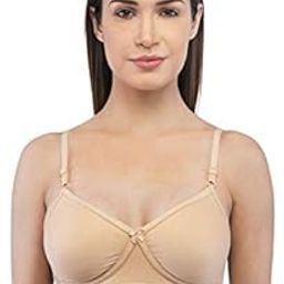 Women's Cotton Non-Padded Non-Wired Full-Coverage Essential Bra - Dazzle Assorted Solid Colours (Pack of 1)-picture-26