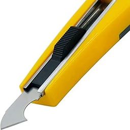 Sulfar Acrylic Plastic Fibre Sheets Cutter Hook Knife Blade with 2 Extra Blades Inside (Random Colour) (1554)-image-41