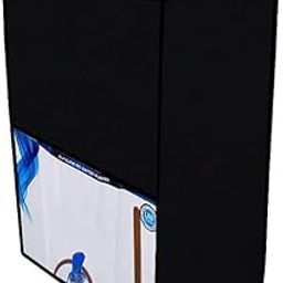 JM Homefurnishings waterproof and dustproof Printed Water Purifier cover for KENT Grand+ 9-litres Wall Mountable RO + UV + UF + TDS Controller 20-Ltr/hr (Solid Black)-image-32