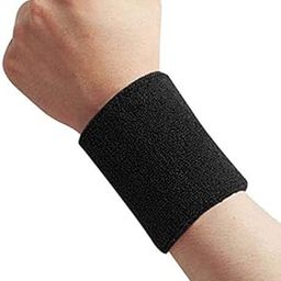 FACTO POWER Cotton Material Soft Sweatband/Wristband for All Sports,Gym,Workout, Tennis, Cricket, Running, Gym, Yoga & Fitnes, Stretchable-image-21