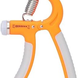Veera Adjustable Hand Grip Strengthener | Hand Gripper for Unisex | Hand Exercise Equipment | Use For Forearms And Finger Workout At Home | 10 To 40 Kg | Orange-picture-24