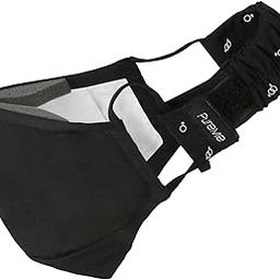 PureMe Kids Reusable N95 Mask (Black, Without Valve, Pack of 2 Filters and Headband) - Small-picture-11