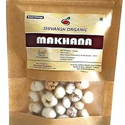 Shivansh orgacnic Jumbo Handpicked Lotus Seeds/Fox Nuts Big Size Phool Makhana - 100g-image-41
