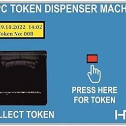 HPC Token Dispenser Printer Machine with Battery -Model HPC22-19