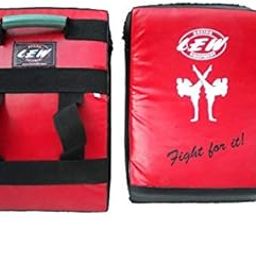 LEW Vinyl Muay Thai MMA Kickboxing Training Kick Focus Pads-image-75