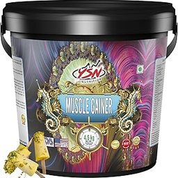 Ysn Nutrition Muscle Gainer | for Muscle Mass Gainer | High Protein Supplement | Weight 4500g (Kulfi)-11